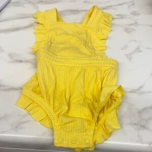Cat & Jack Sunny Yellow Baby Outfit